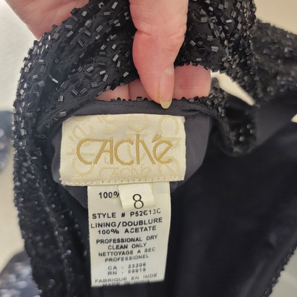 Cache Beaded top - Picture 4 of 4